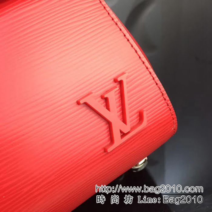 路易威登LV頂級原單M41302櫻桃紅 CLUNY MM 中號手提肩背包 YDH1325